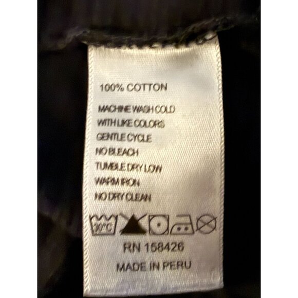 Leonard Frisbie Mens Short Sleeve Button-Up Shirt Navy Blue Cotton XL - Picture 2 of 6